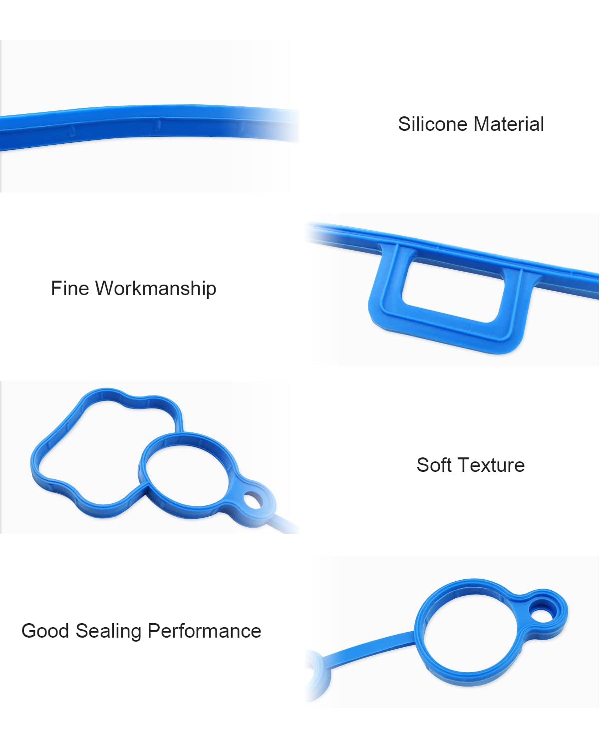 Engine Valve Cover Gasket Fits for Chevy Malibu 2006-2012, Fits for HHR 2006-2011, Fits for Cobalt 2007-2010, Fits for Pontiac G