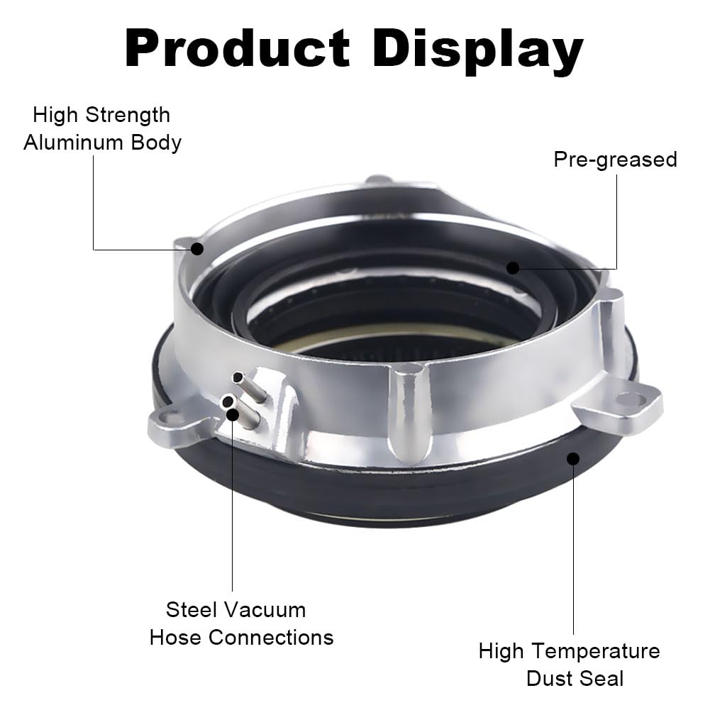 WMPHE 2 Pcs 4WD Auto Locking Wheel Drive 4x4 Hub Actuator Compatible with Ford F150 2004 to 2015, Compatible with Expedition and