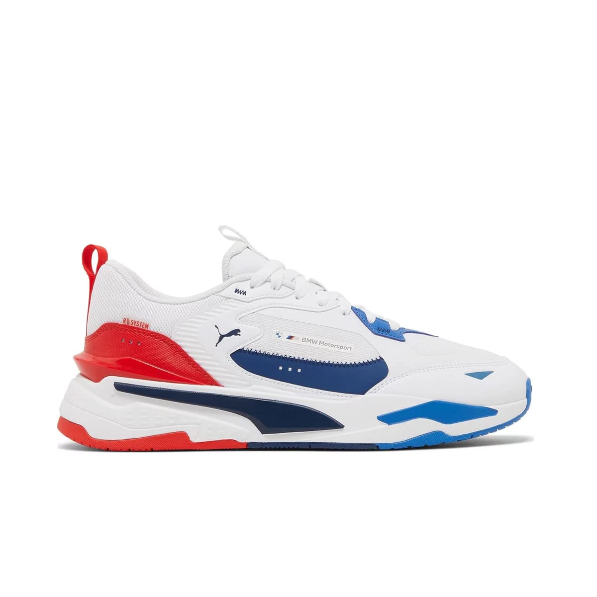 Puma Bmw M Motorsports Rs-Fast Puma White/Estate Blue/Fiery Red 11.5 D (M)
