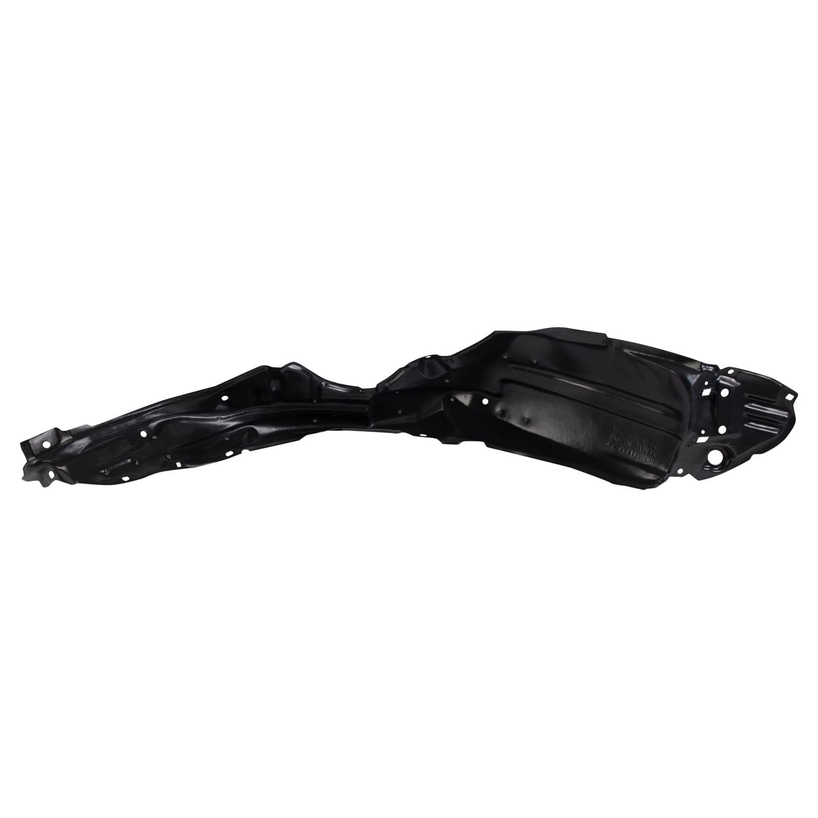 Trq Inner Fender Liner Set Compatible With 2012-2014 Toyota Prius C To1248186 To1249186