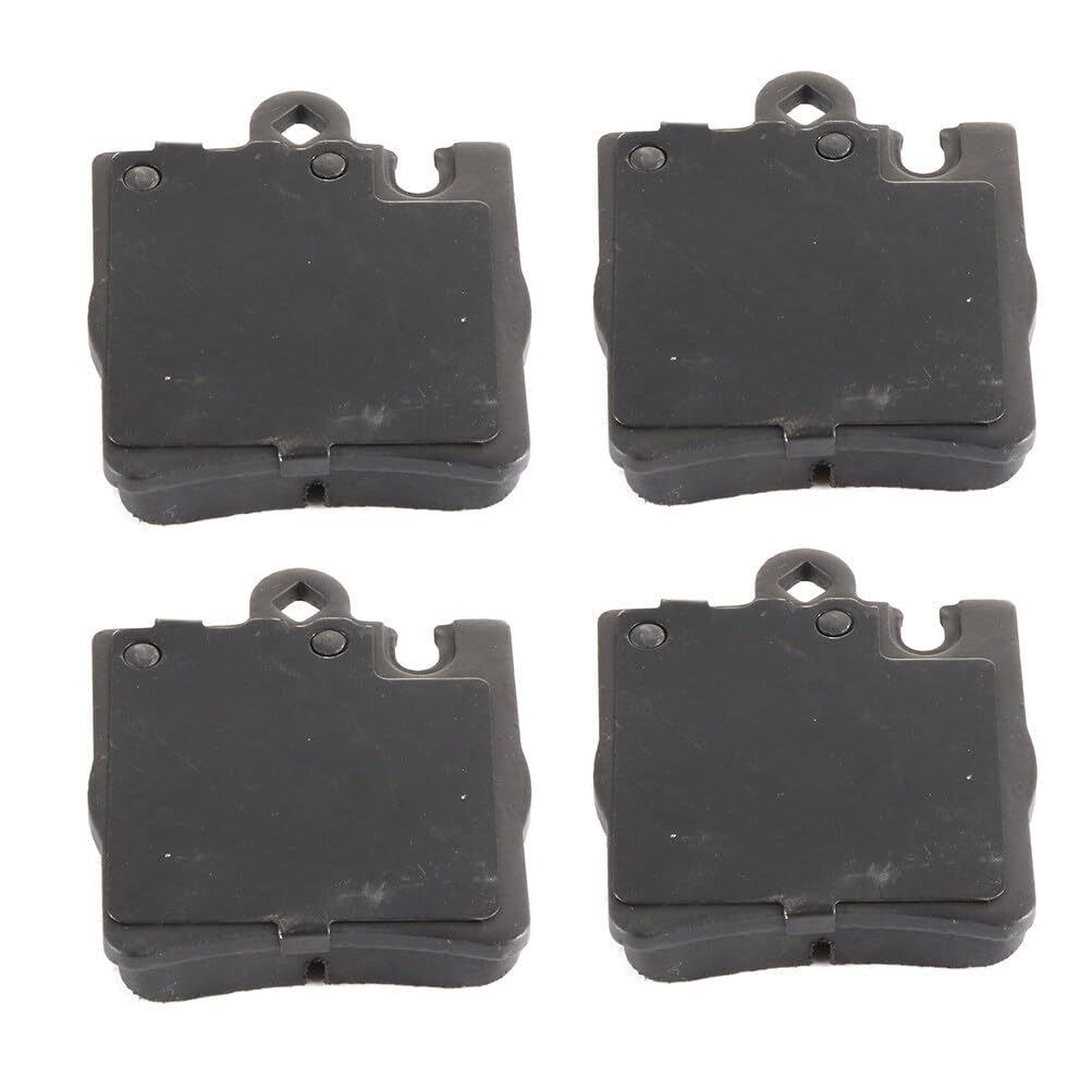 Automuto 4Pcs Rear Semi-Metallic Disc Brake Pads Set D876 For Mercedes-Benz C230 C240 C280 C320 C350 Clk320 Clk350 Clk430 E300 E