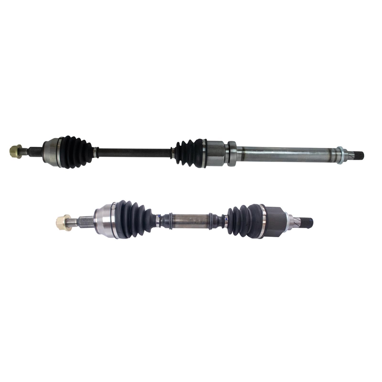 Trq Front Cv Axle Shaft Assembly Set Compatible With 2016-2018 Ford Focus