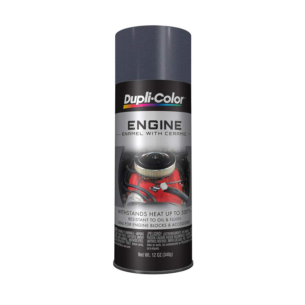 Dupli-Color De1651-6 Pk Engine Enamel Spray Paint With Ceramic - Cast Coat Iron - 12 Oz Aerosol Can Pack Of 6