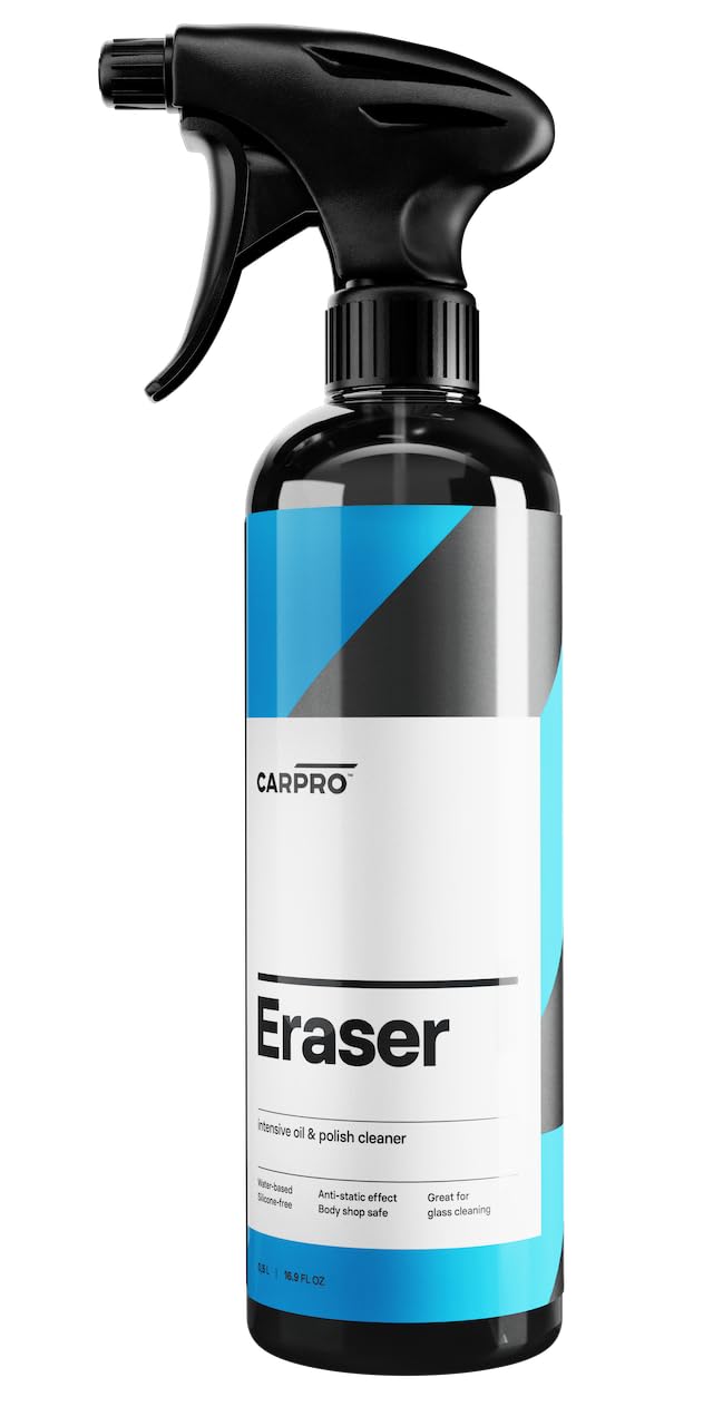 Carpro Eraser Polish & Oil Remover - Ceramic Coating Prep, Complete Removal Of Polishing Oils For Application Of Cquartz Ceramic