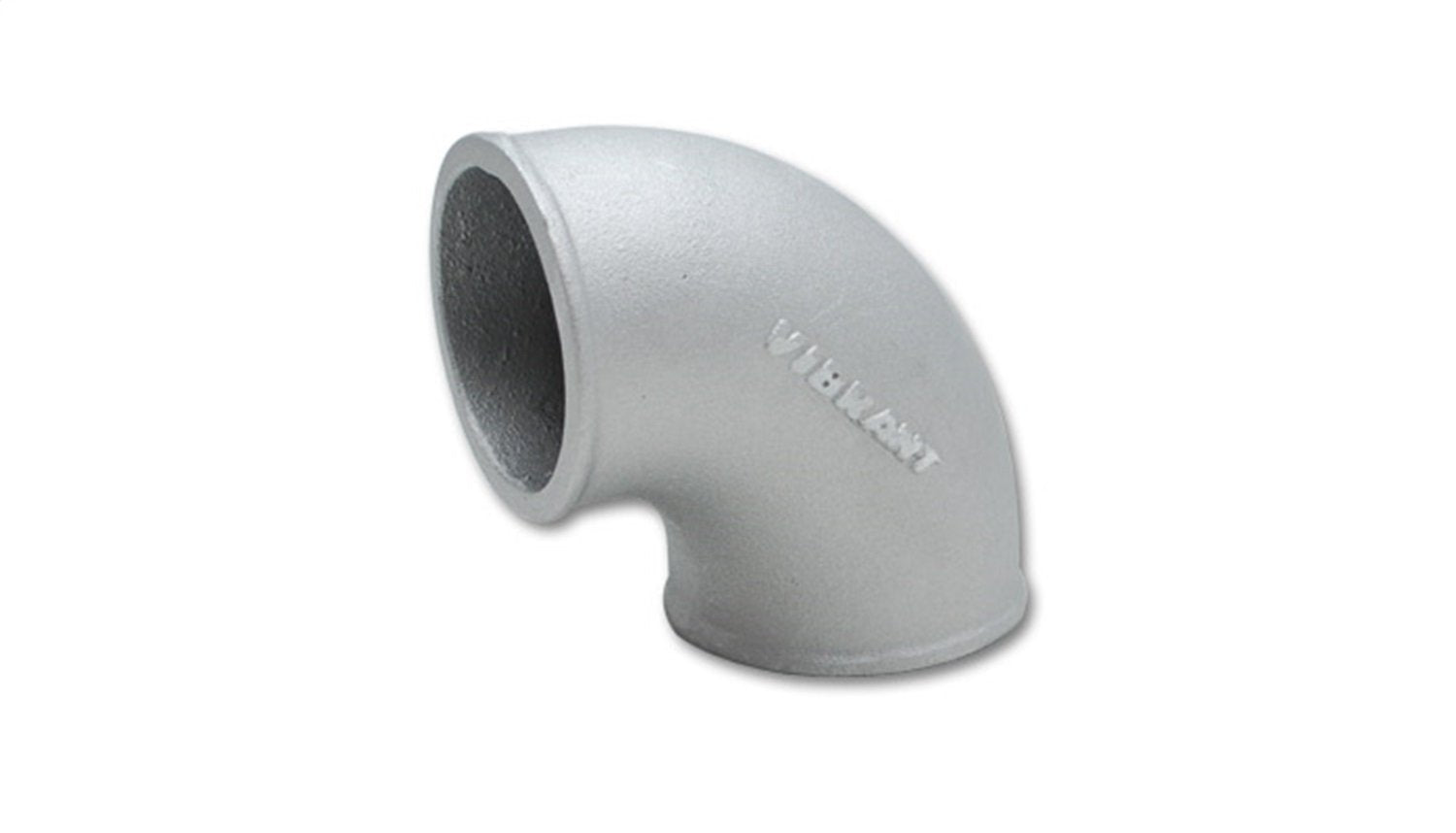 Vibrant Performance 2873 90 Degree Tight Radius Aluminum Elbow Gray, 2-1/2