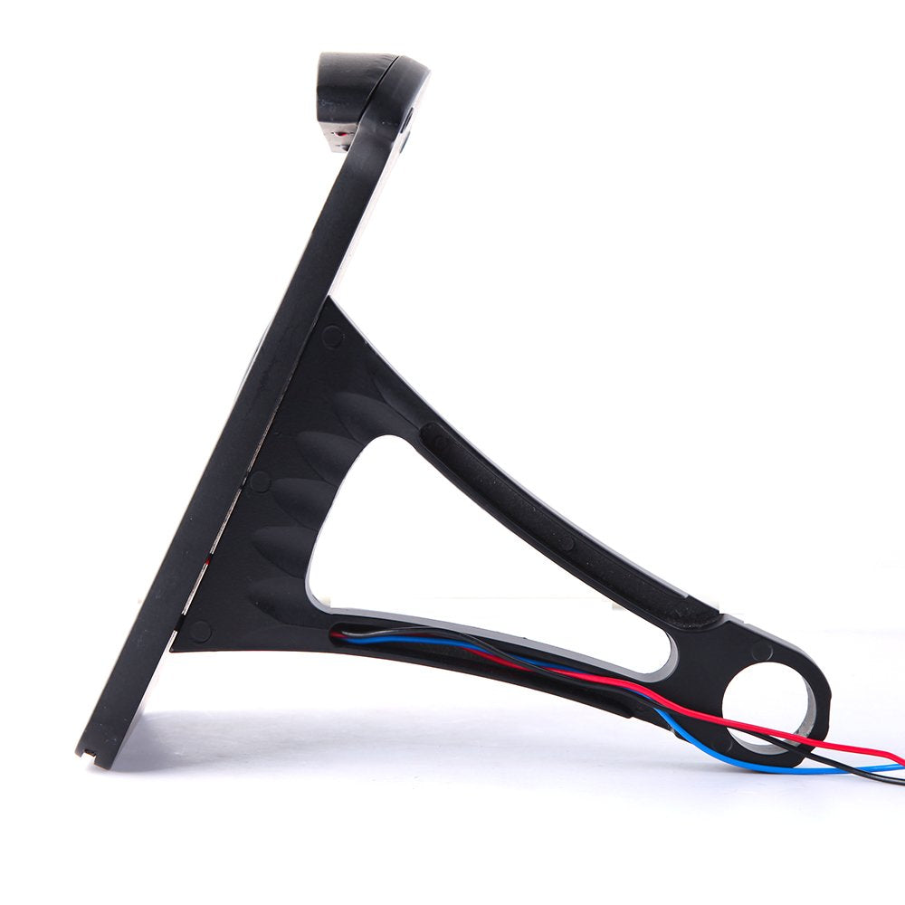 Motorcycle Bobber Custom Side Mount License Plate Frames Brake Tail Light Chrome