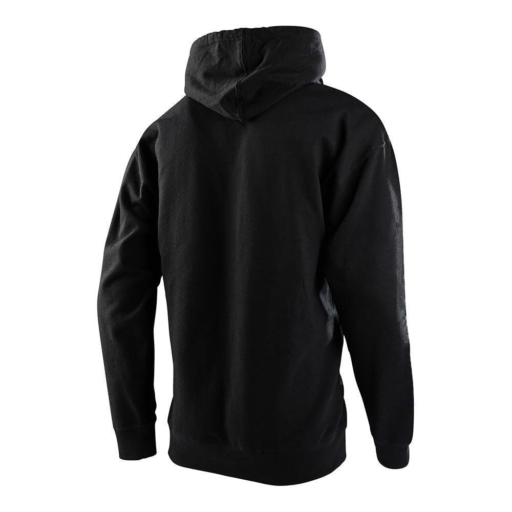 Troy Lee Designs Motocross/Bike Racing Pullover Hoodie For Men, Arc Black Heather, Small