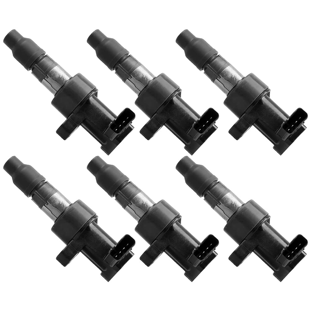 ECCPP Portable Spare Car Ignition Coils Compatible for Jaguar S-Type/X-Type V6 2.5L 3.0L 2002-2008 Replacement for UF435 5C1399 