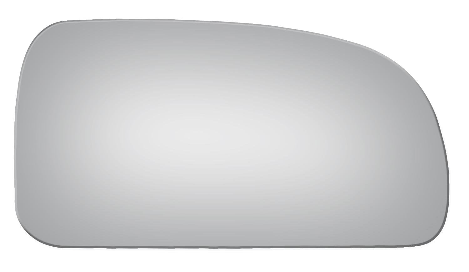 Burco 3725 Passenger Side Mirror Glass (Mount Not Included) Replacement for 2002-2009 Buick Ranier, Chevy Trailblazer, GMC Envoy, 2003-2008 Isuzu Ascender, 02-04 Oldsmobile Bravada, 05-09 SAAB 9-7X
