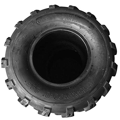 Parts-Diyer Set Of 2 18X9.5-8 All-Terrain Atv Utv Sport Tires Rear Left & Right Tires Tubeless 4Pr