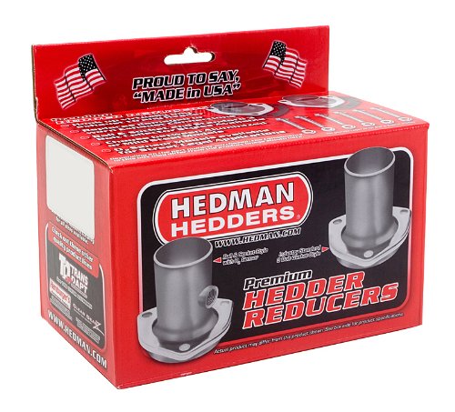 Hedman 21100 3'' Collector To 2-1/4'' Exhaust Header Reducers (Adapters) - Pair