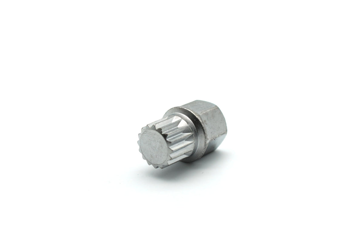 Temo Abc5/16Pt Wheel Lock Lugnut Anti-Theft Lug Nut Screw Removal Key Socket S3057 For Vw Audi