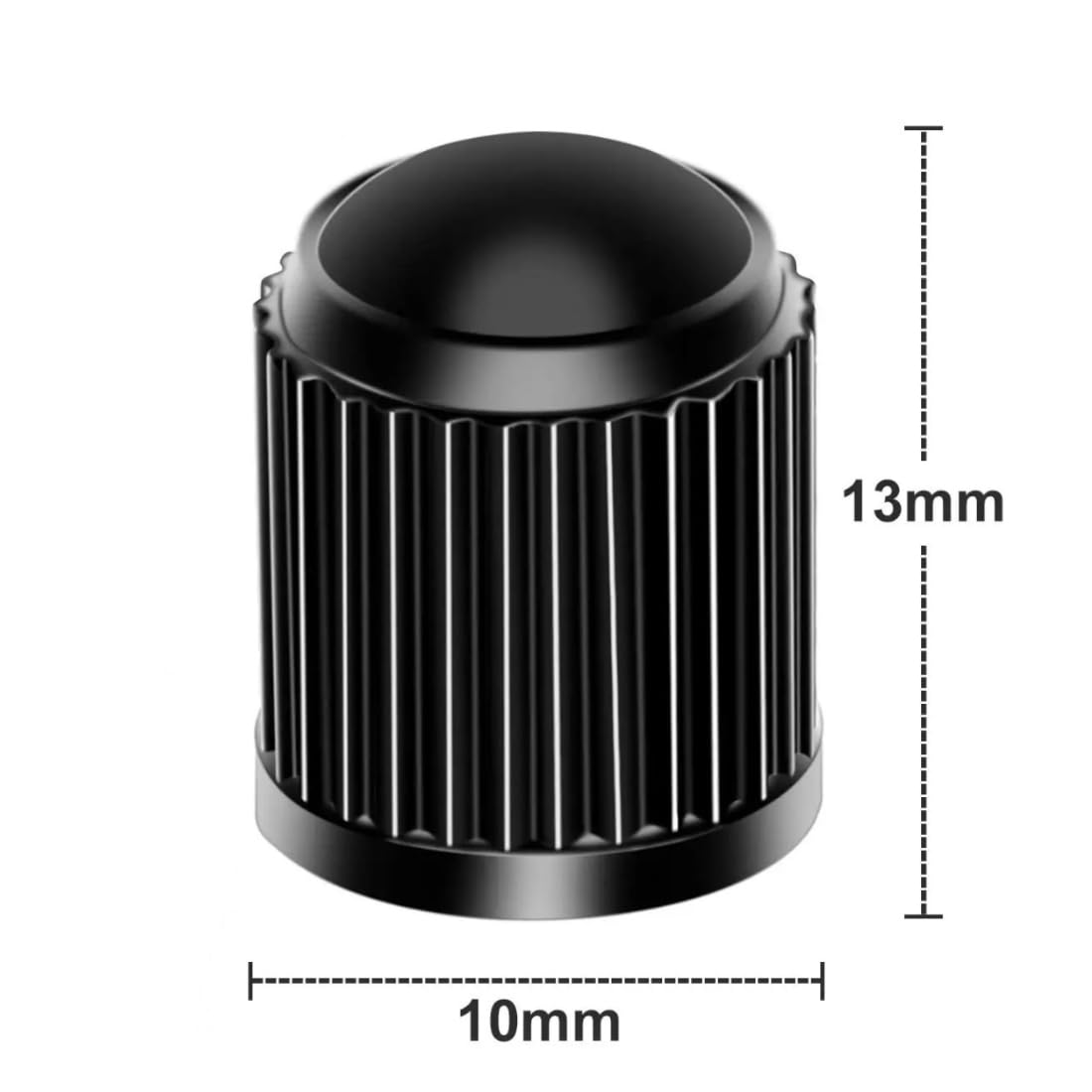 Dblosp Car Tire Valve Stem Caps, 50 Pcs Plastic Tire Valve Stem Caps, Durable & Stylish Air Caps For Cars, Suvs, Trucks, Bikes,