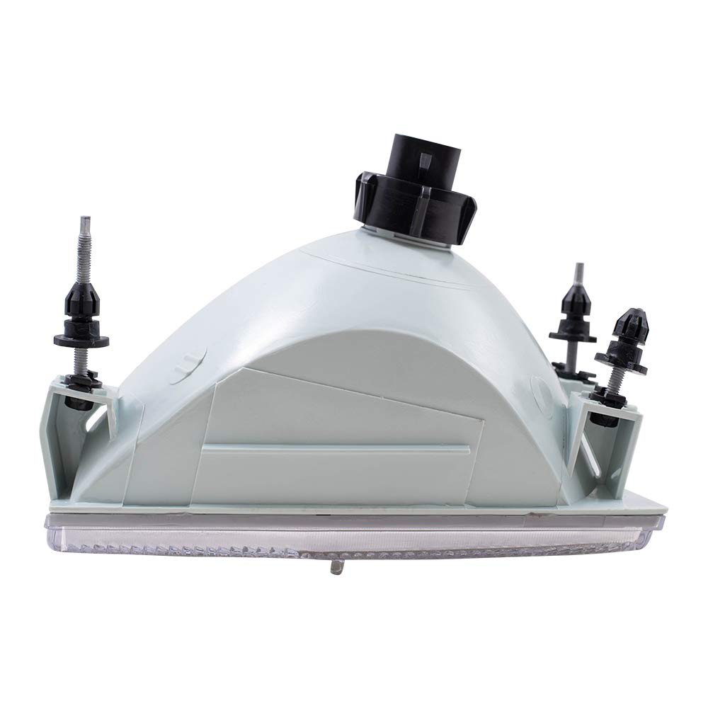 Brock Replacement Drivers Headlight Headlamp Compatible With 1990-1994 Town Car Fovy 13008 B