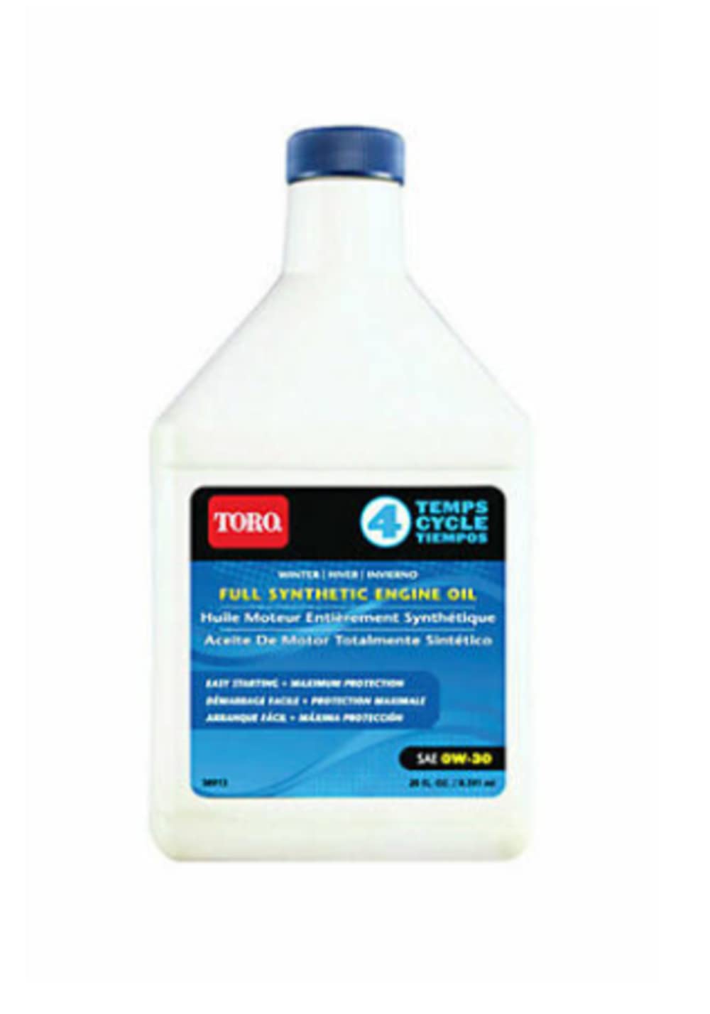 Oil 4Cycle 0W30 20Oztoro By Toro Mfrpartno 38913