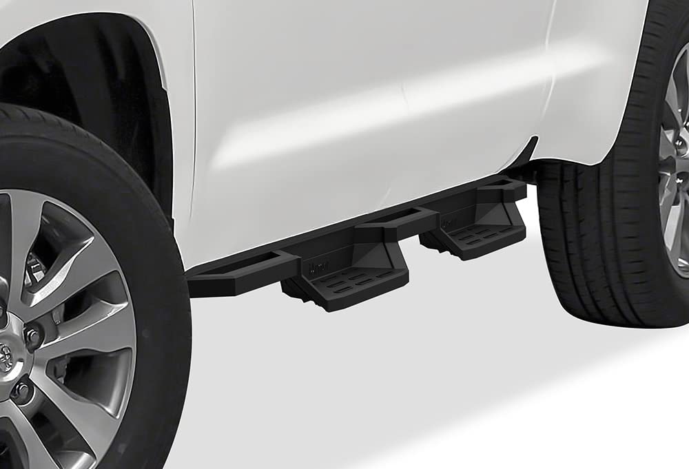Aps Stainless Steel Pocket Steps Running Boards Side Bars Compatible With Toyota Tundra 2007-2021 Double Cab