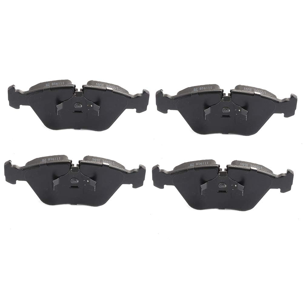 Cciyu D394 Front Ceramic Brake Pads Kits 4Pcs Fit For Audi,100 Quattro,525I,525It,530I,535I,540I,735I,735Il,740I,740Il,750Il,L7,