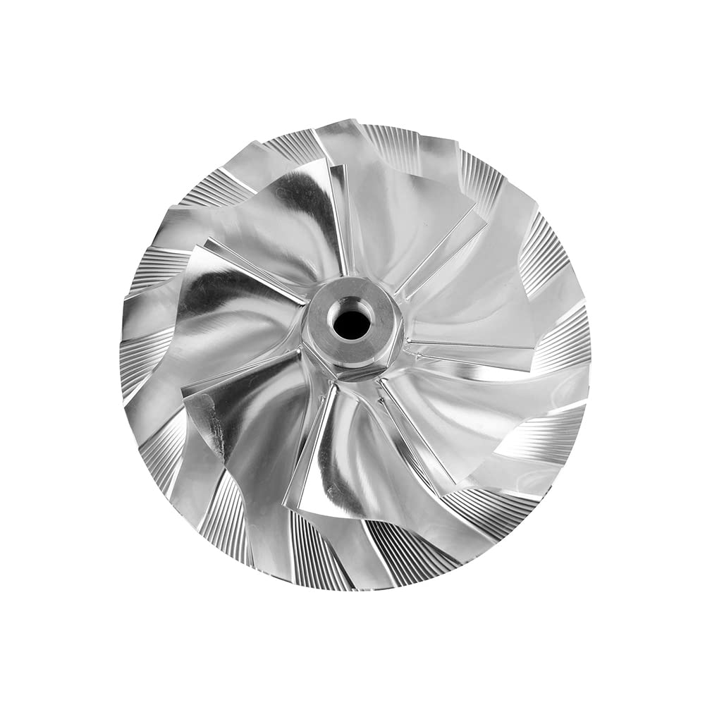 Billet Wick-Ed Wheel 2# Gt37 Ww0360 Compatible With 2003-2004 Fo-Rd F250 F350 Super Duty 6.0L Power-Stroke Diesel - Wick-Ed Whee