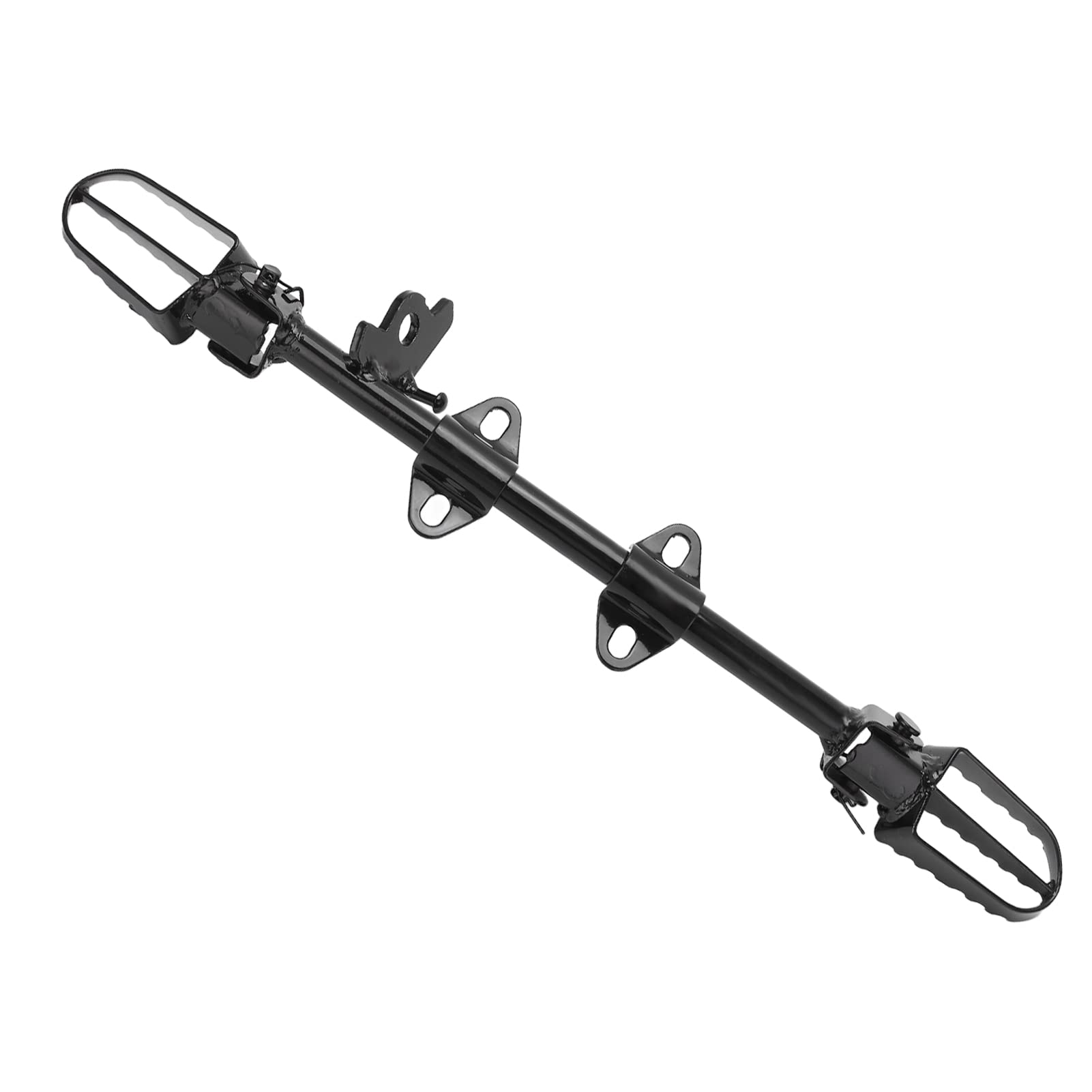 Camrusic Dirt Bike Foot Pegs, Steel Alloy Footpegs Mount Bracket Compatible With Xr50 Crf50 50Cc 70Cc 110Cc 125Cc
