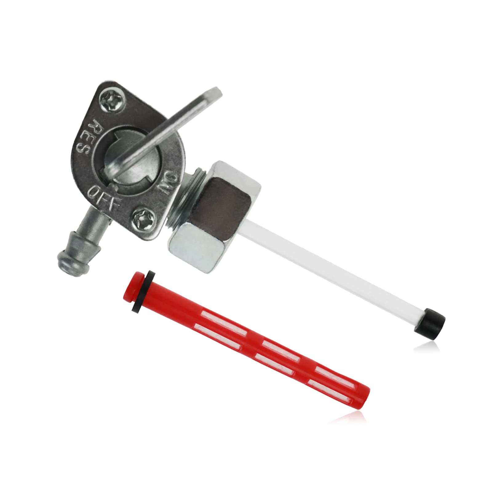 FLYPIG New Fuel Valve Petcock Gas Shut Off Switch for Honda 16950-GF6-015 16950-163-035 16950-GW8-670 14 x 1.0 mm 50cc 70cc 90cc