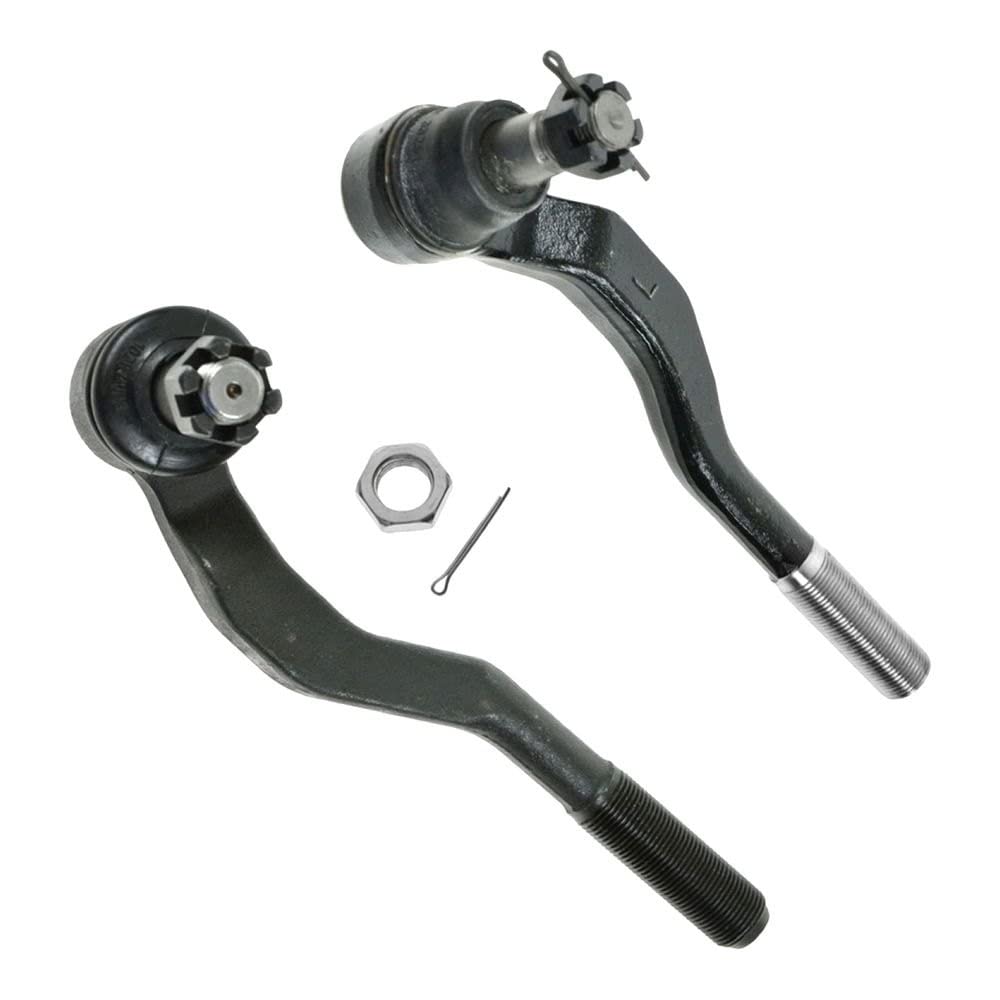 TRQ Front Outer Tie Rod Set Compatible with 1995-2004 Toyota Tacoma