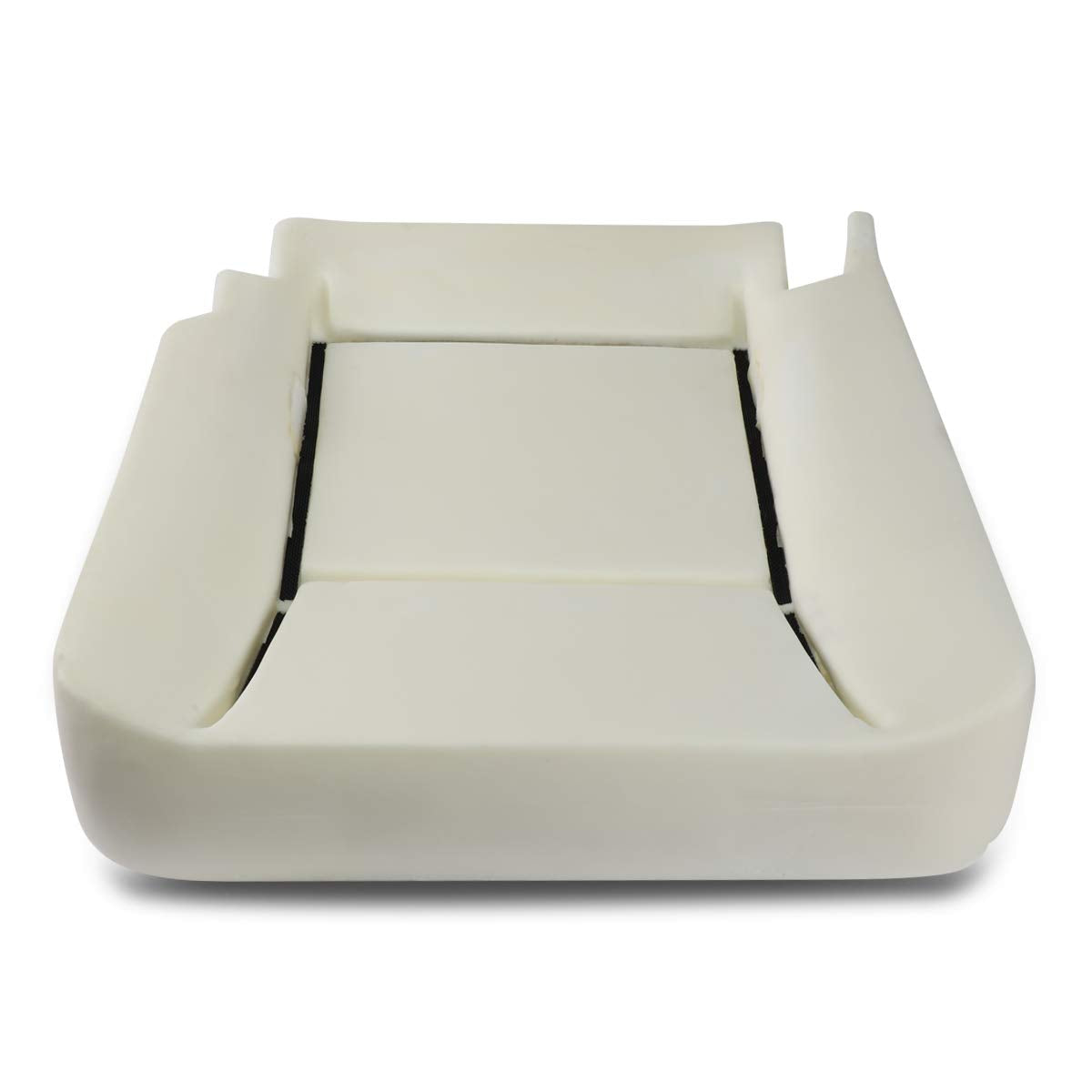 DNA Motoring ZTLY0036 Front Driver Side Bucket Seat Bottom Lower Cushion Pad Upgrade Compatible with 0610 Dodge Ram Cloth/Vin