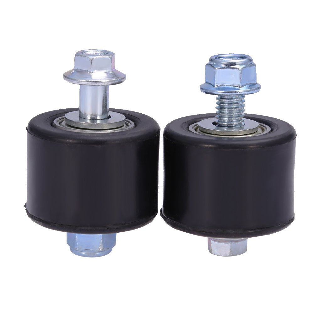 Black Chain Roller Guide Set Lower Compatible With Yamaha Yfz 350 Banshee 1987-2006