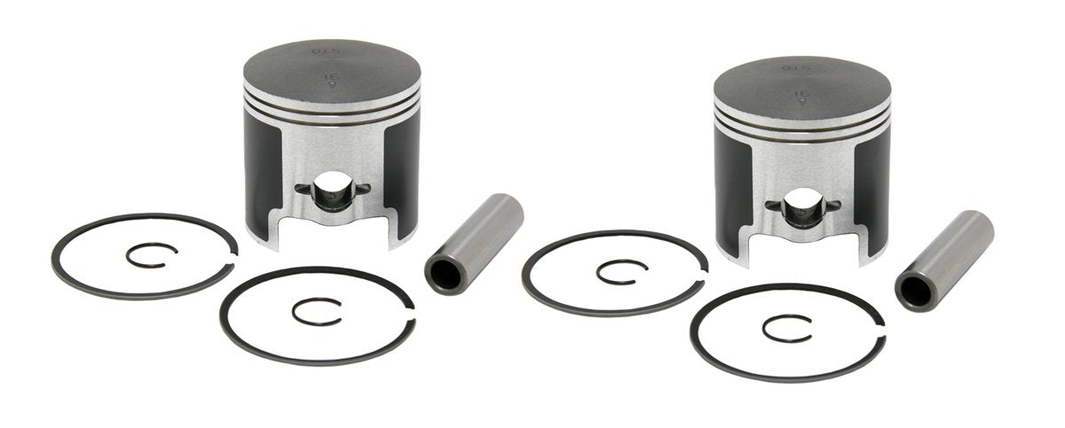 Spi, 09-712-06, 2 Piston Kits 1985-2006 Polaris 500 Snowmobiles 488Cc .060 Over Bore 73.5Mm
