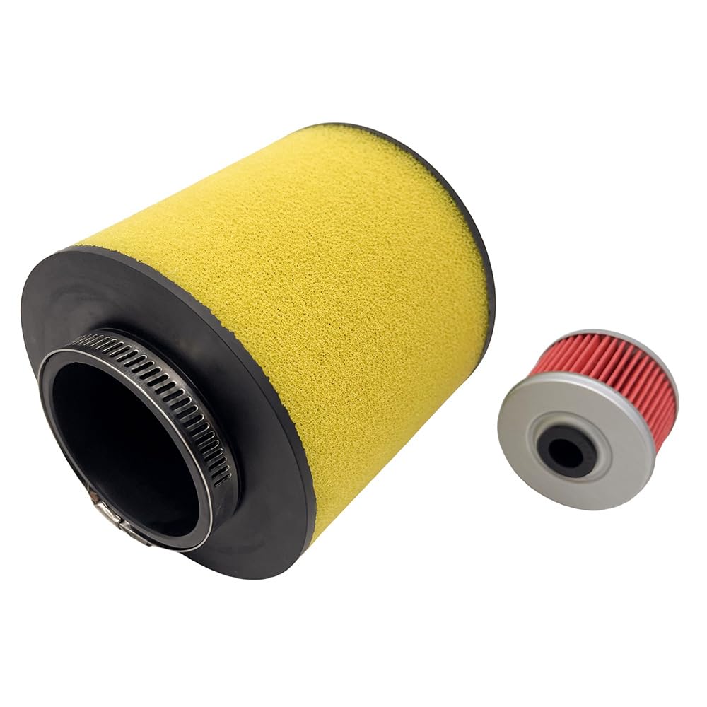Air Oil Filter Tune Up Kit For Honda Atv Recon Trx250 Trx250Te Trx250Tm Trx250Ex With Spark Plug 1997-2024