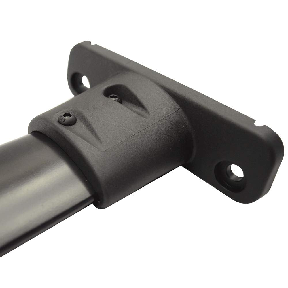 IKON MOTORSPORTS Black Roof Cross Bars for 2005-2012 Nissan Pathfinder, Aluminum Luggage Carrier, Factory Style, Fits 2006-2011 Models