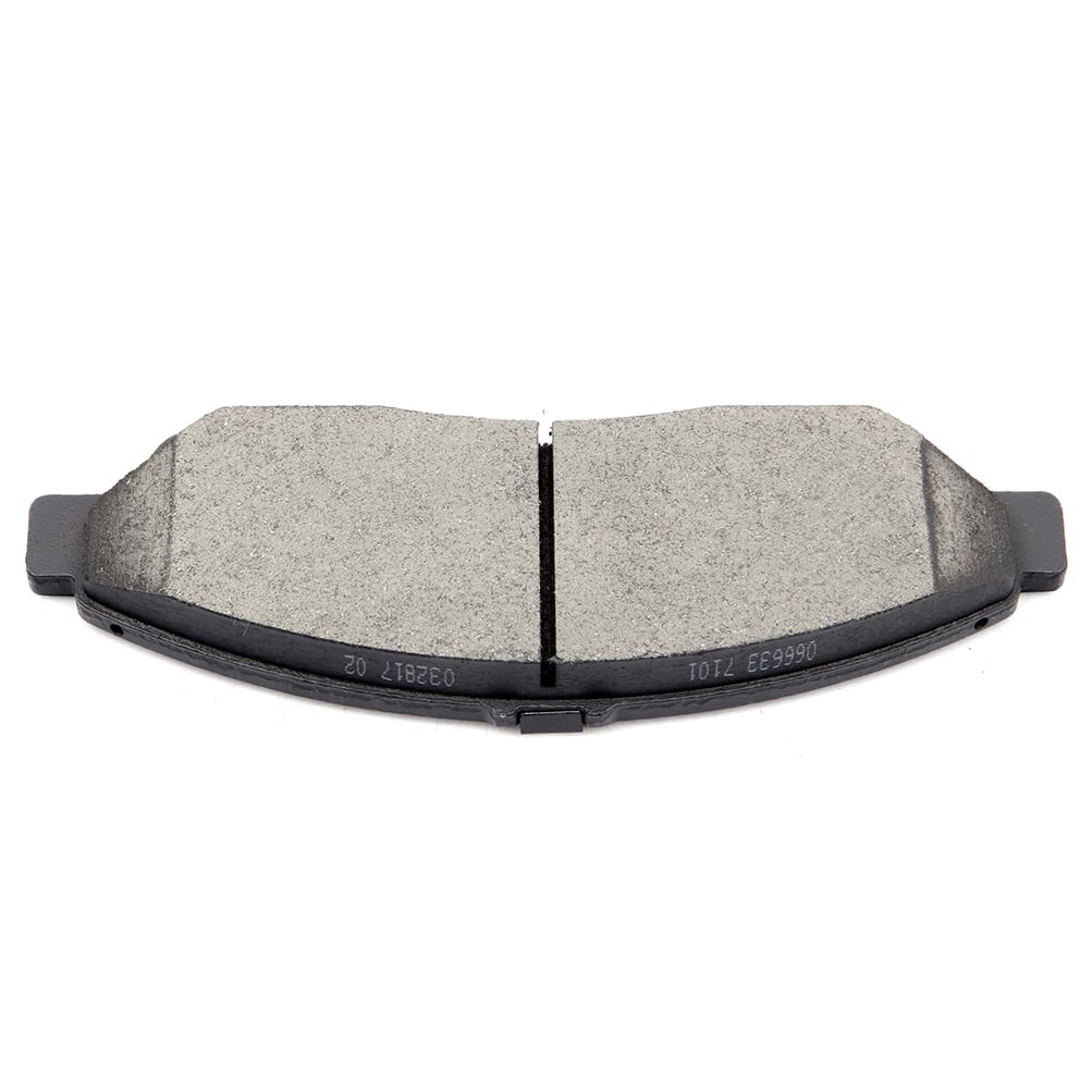 SCITOO Disc Brake Pads Kits D1280-8396 Ceramic Front Brake Pads Set Fit For Acura For MDX 2007-2013,For Acura For ZDX 2010-2013,