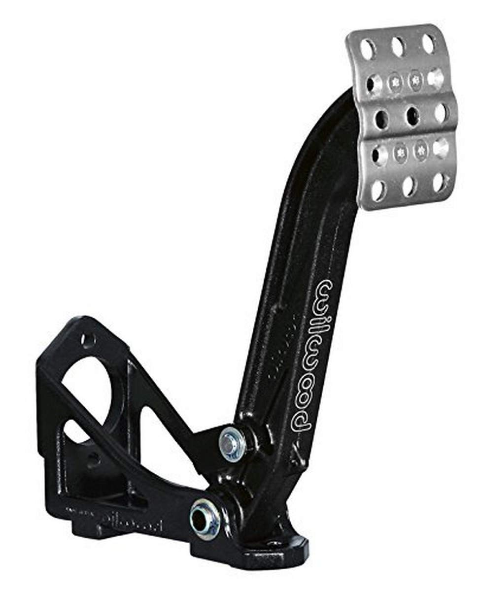 WILWOOD 340-13833 Brake Pedal (Floor Mount Single Master Cylinder), Black