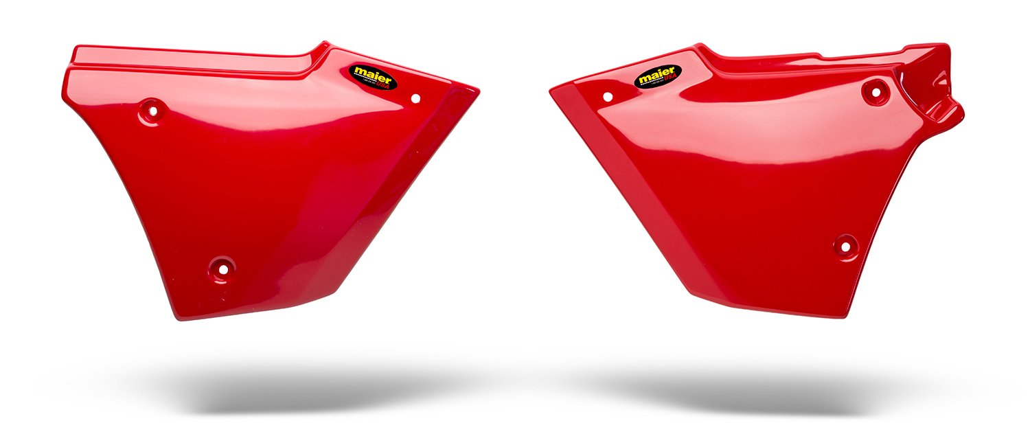 Maier Usa Side Panels Compatible/Replacement For Honda Atc 250Es Big Red - Red - 118972
