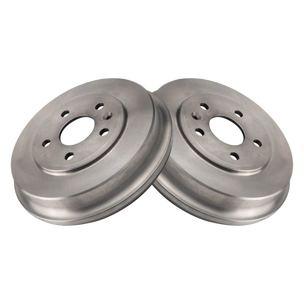 Trq Rear Brake Drum Pair Set Lh Driver & Rh Passenger Sides For Chevrolet Sonic Trax