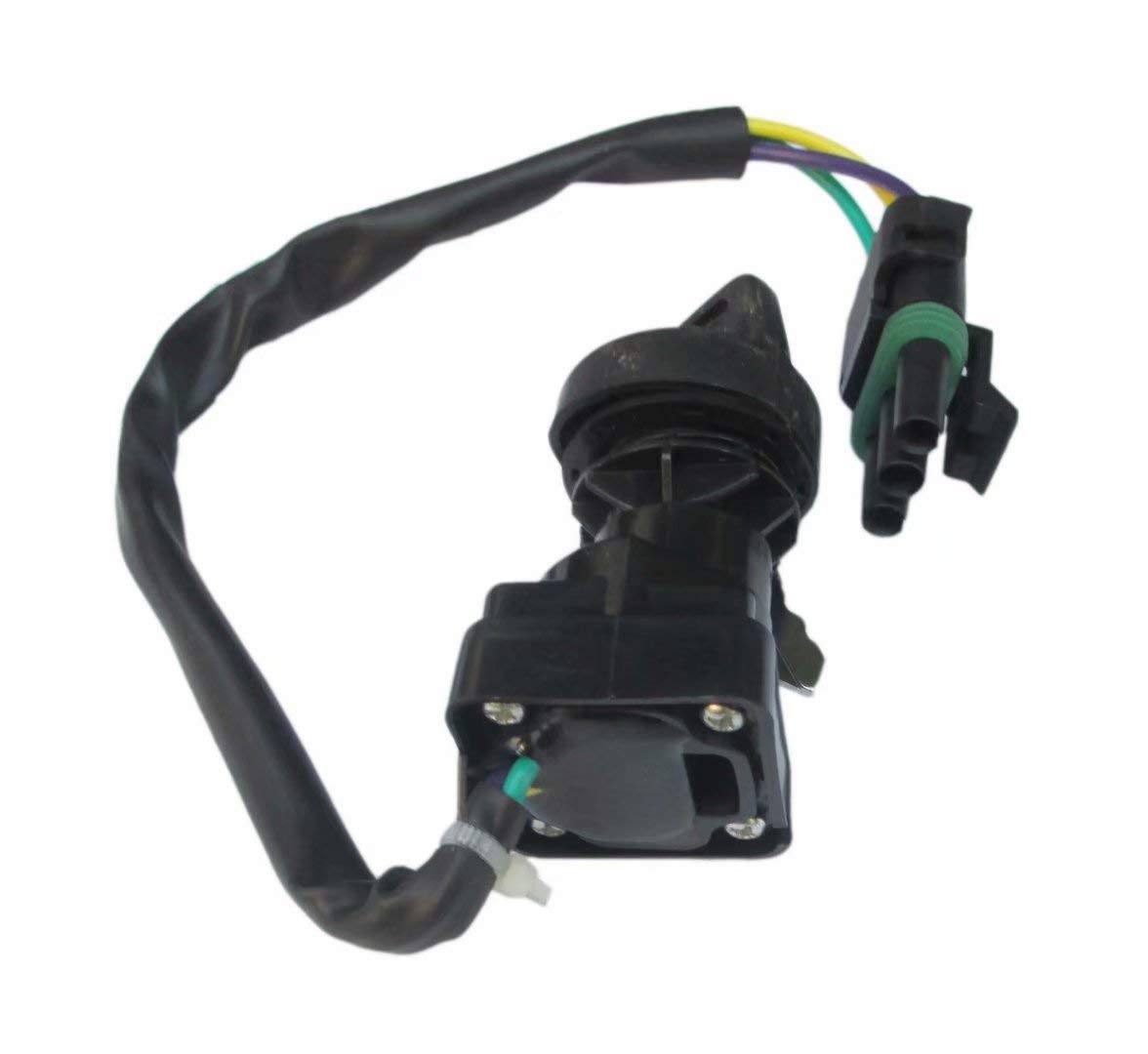 Usonline911 Ignition Switch For Can-Am/Bombardier Atv Traxter 500 (1999-2004), Black, Manual Operation