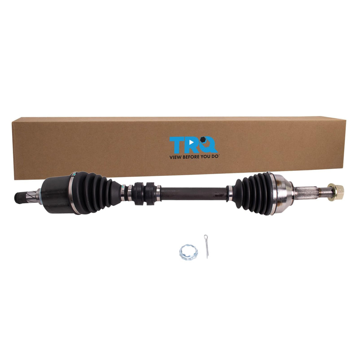 Trq Front Left Cv Axle Shaft Assembly Drivers Side Compatible With 2011-2017 Nissan Juke