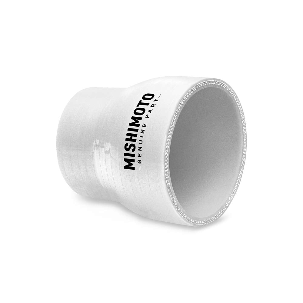 Mishimoto 2.0- 2.5 Transition Coupler, White