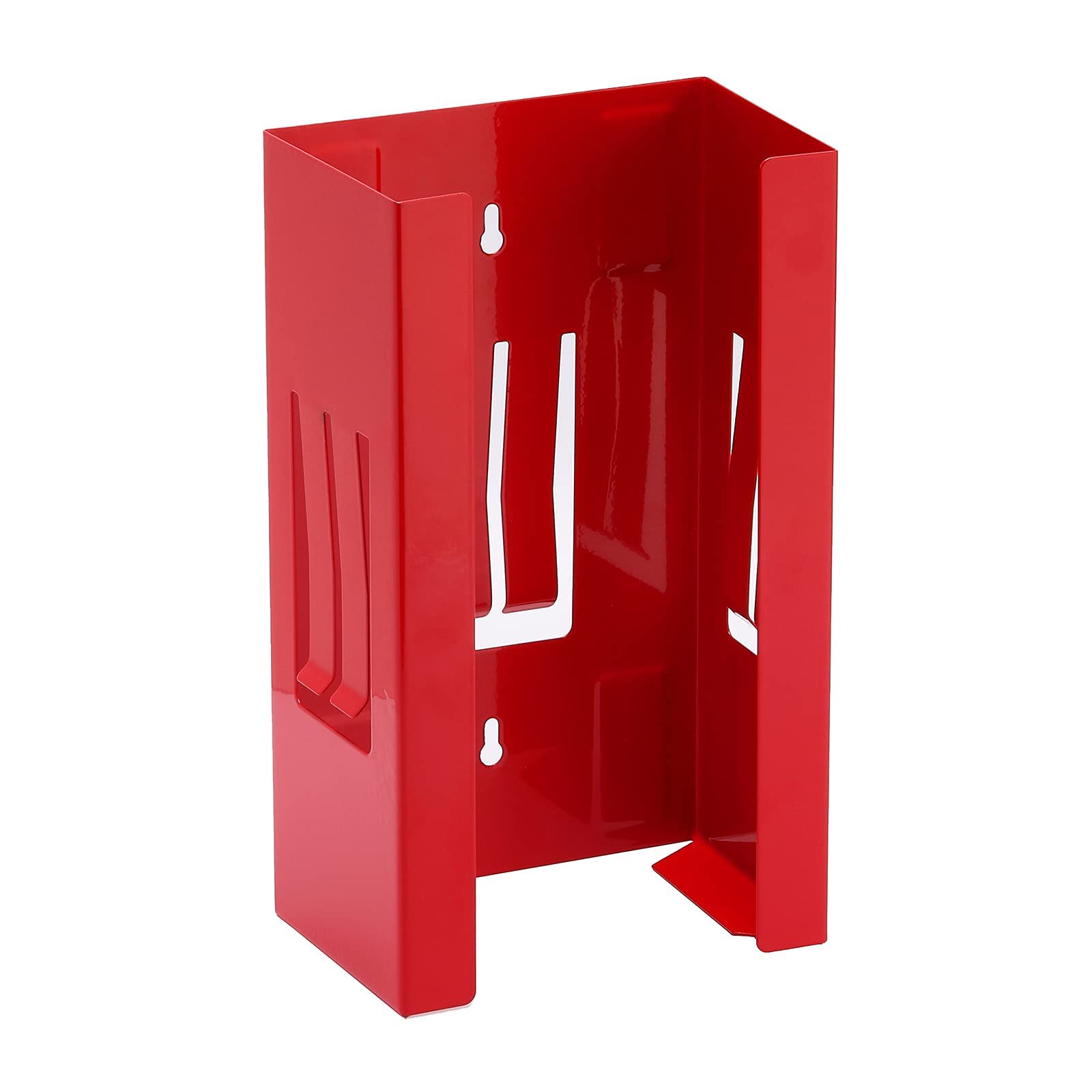 Mayouko Magnetic Dispenser Holder, Red Box Holder Wall Mount for Tissues, Disposal Gloves, Wipes, Tool Cart Accessory, 8LBS