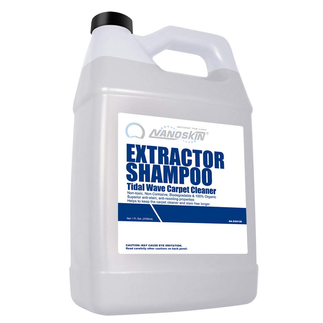 Nanoskin Extractor Shampoo Low Foaming Carpet Cleaner 1 Gallon - Machine Use Upholstery Cleaner, Stain Remover & Odor Eliminator