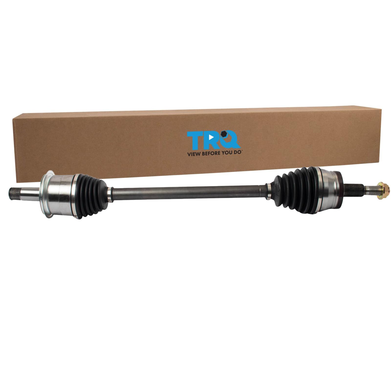 Trq Rear Left Cv Axle Shaft Assembly Drivers Side Compatible With 2005-2008 Chrysler 300 2007-2008 Dodge Charger Magnum