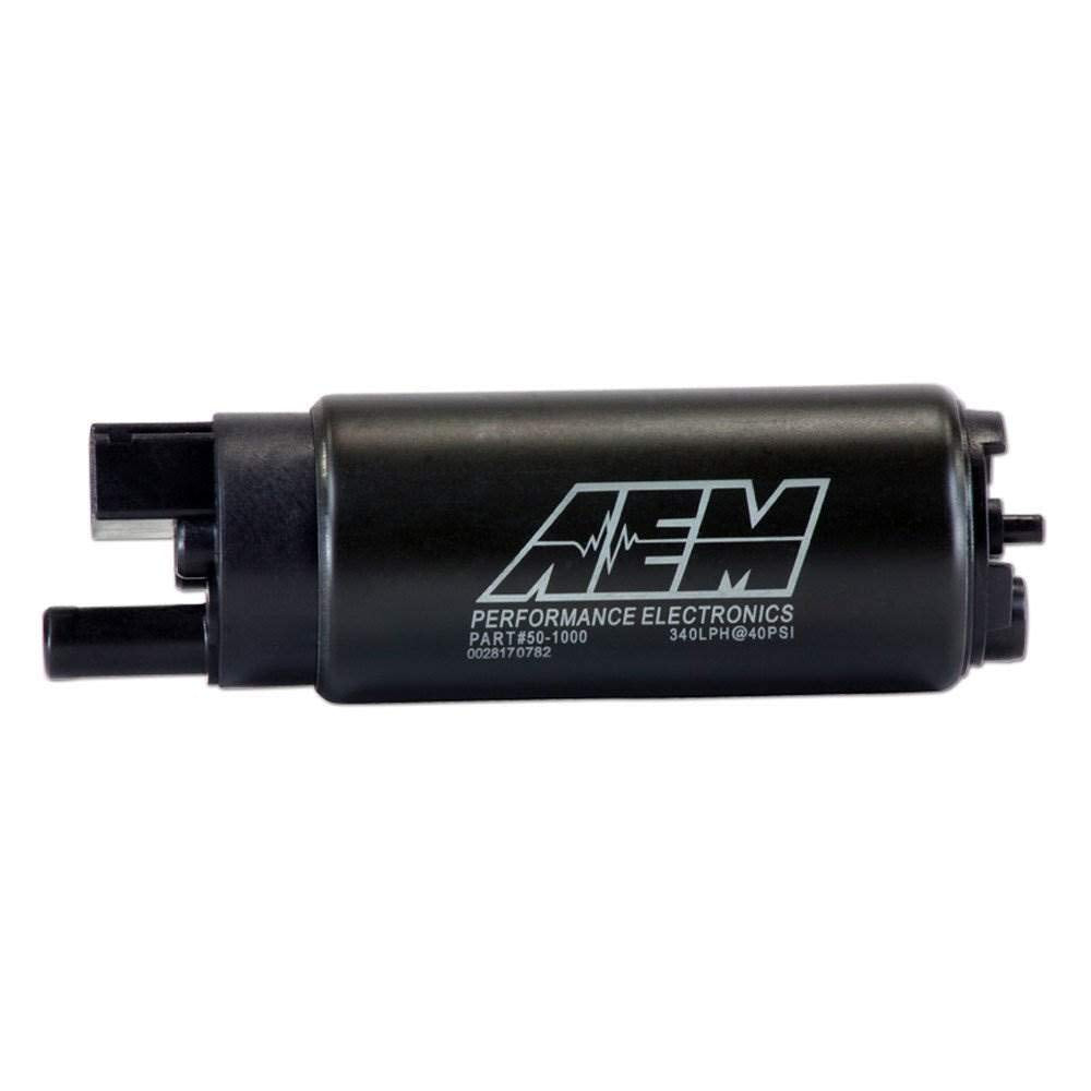 Aem 50-1000 High Flow In-Tank Fuel Pump, Black, 4.055 X 1.535 X 1.535 Inches