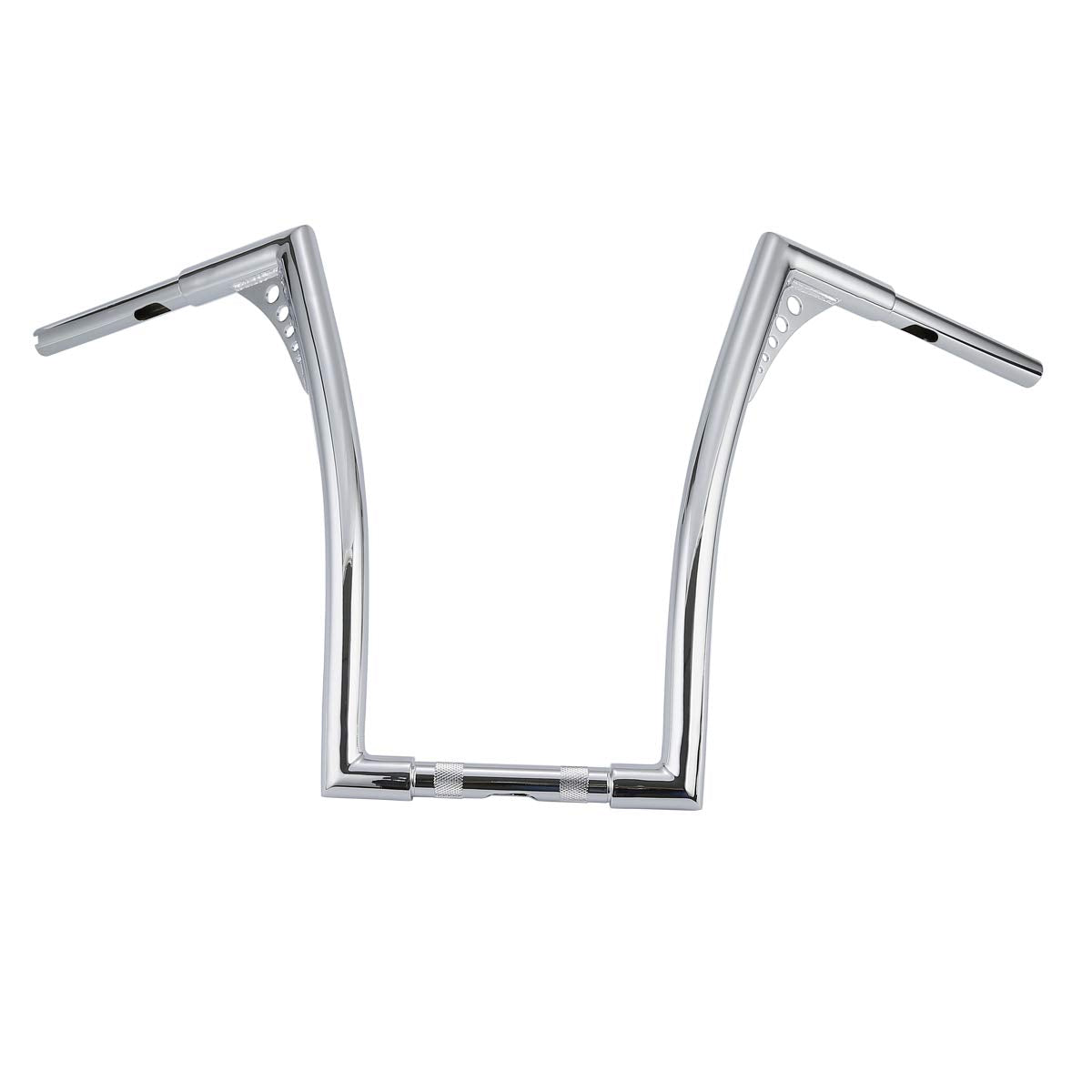 Xfmt Motorcycle Chrome 18'' Rise Ape Hangers Bar 1-1/4'' Batwing Handlebar For Harley Sportster Xl Softail Dyna Road King