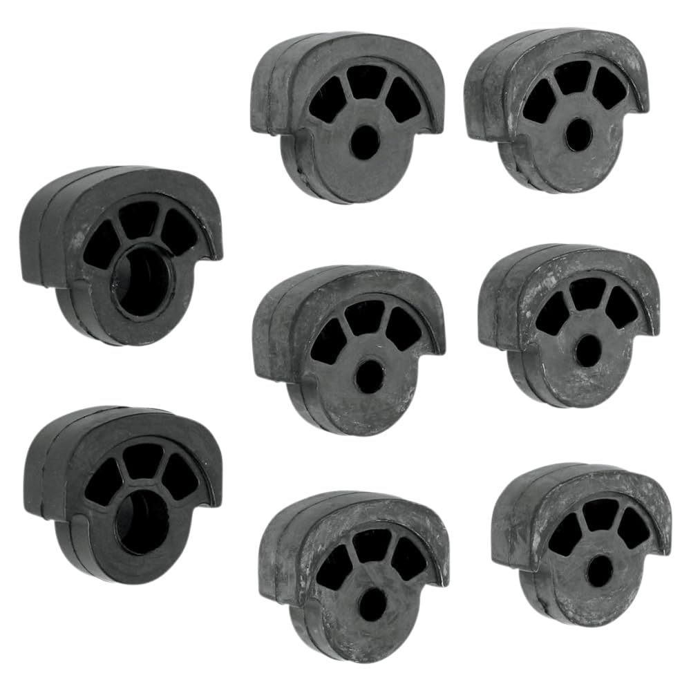 Kuryakyn 8010 Motorcycle Footpeg Components: Replacement Rubber Pads For Large Iso And Trident Pegs, Black