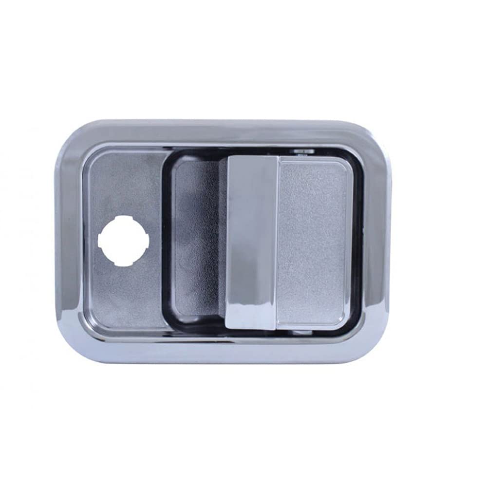 United Pacific 42364 Exterior Door Handle Unit For 2000-2011 Freightliner Columbia, Oem Replacement, 1-Inch Lock Cylinder Hole -