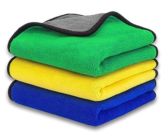 Microfiber Cloth for Car Cleaning Microfiber Towels for Car Cleaning, Polishing, Washing for Dusting Washing & Mirror Glass Clea