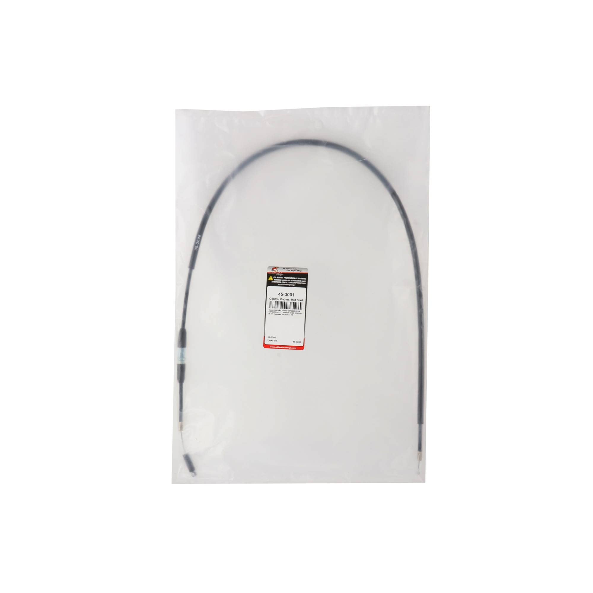 All Balls Hot Start Cable 45-3001 Compatible With/Replacement For Honda CRF250R 2004-2009, CRF250X 2004-2017, CRF450R 2002-2008,