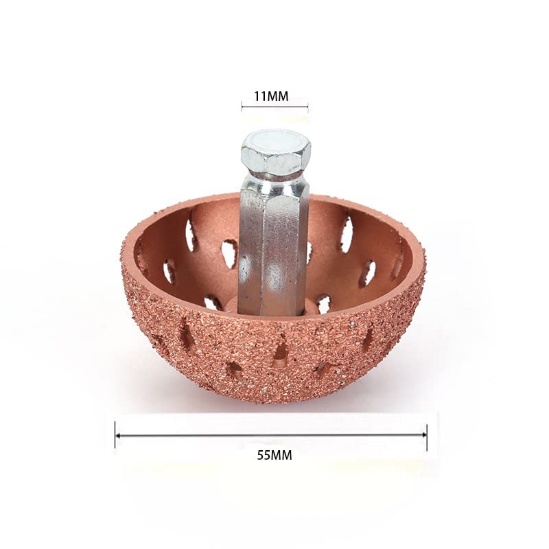 Low Speed Air Tire Buffer Tire Repair Tool Polishing Tool Kit, Truck Pneumatic Tire Grinder 2800Rpm 55Mm