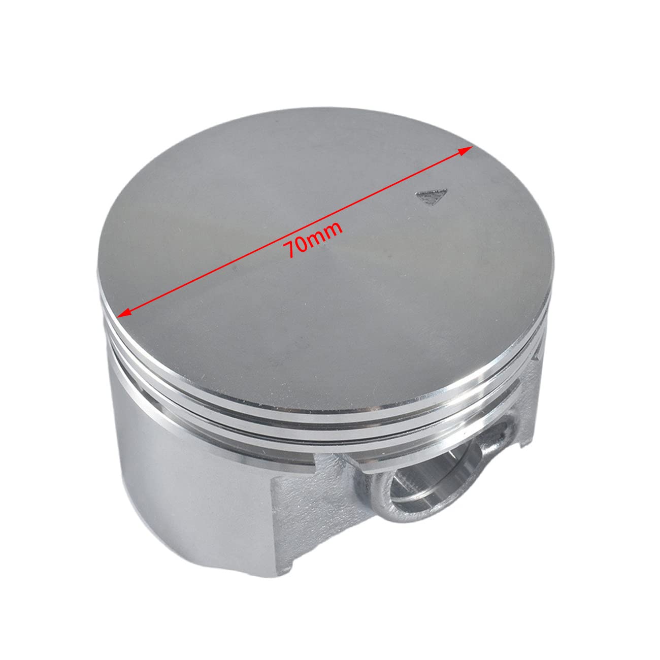 Sjvlxhi 70Mm Piston .550, Flat Top Race Kit For Predator 212Cc High Compression Performance Gx200