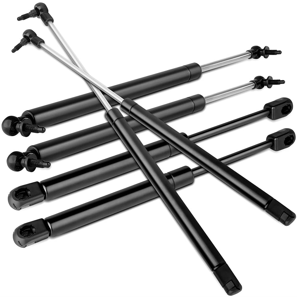 Eccpp Lift Supports 2 Hood 2 Liftgate 2 Window Struts Gas Springs Shocks For Jeep Grand Cherokee 1999 2000 2001 2002 2003 2004 S