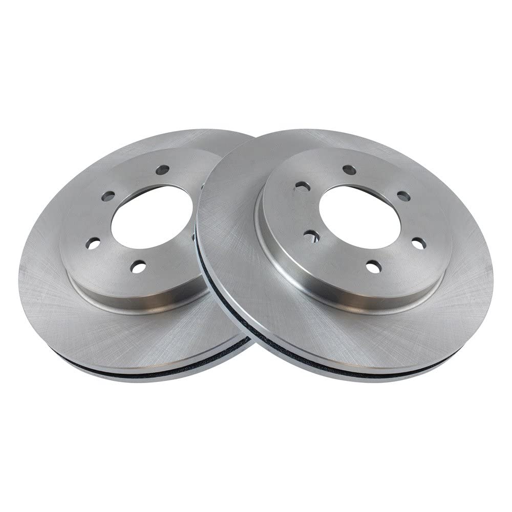 Trq Front Brake Rotors Set Vented Compatible With 2004-2008 Ford F-150 2006-2008 Lincoln Mark Lt